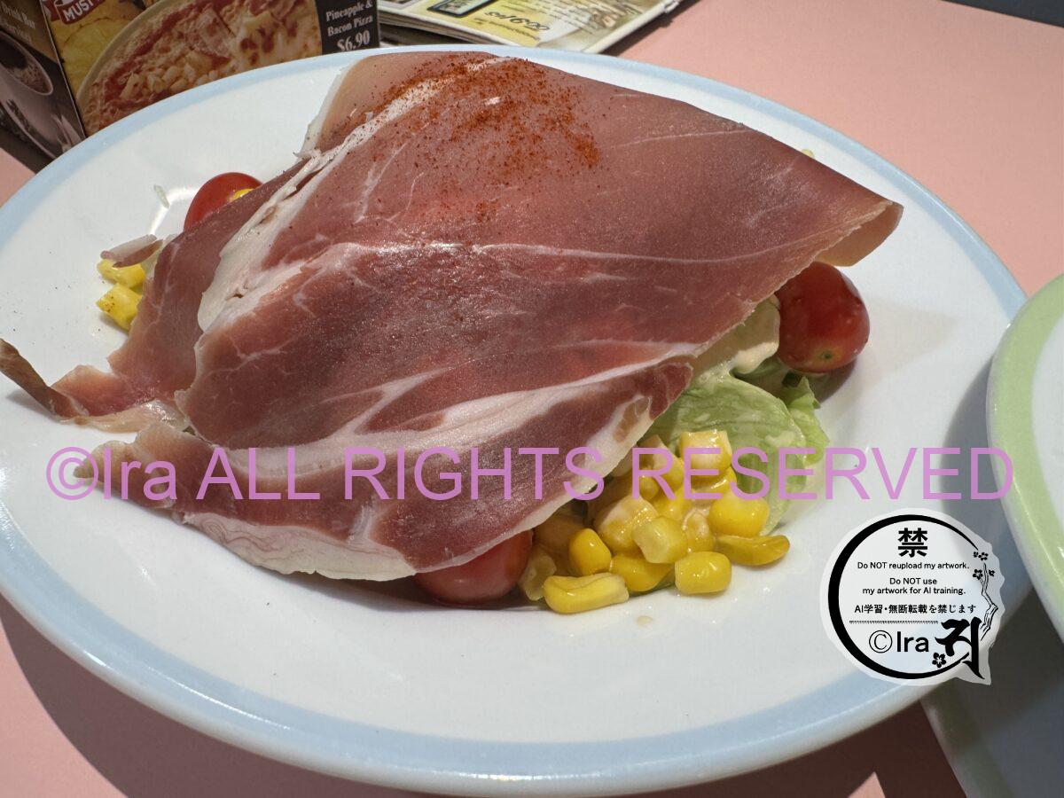 🍽️物価高シンガポールの2倍額.東京秋葉原のデニーズ🇯🇵日本一時帰国3日目 IMG 7146