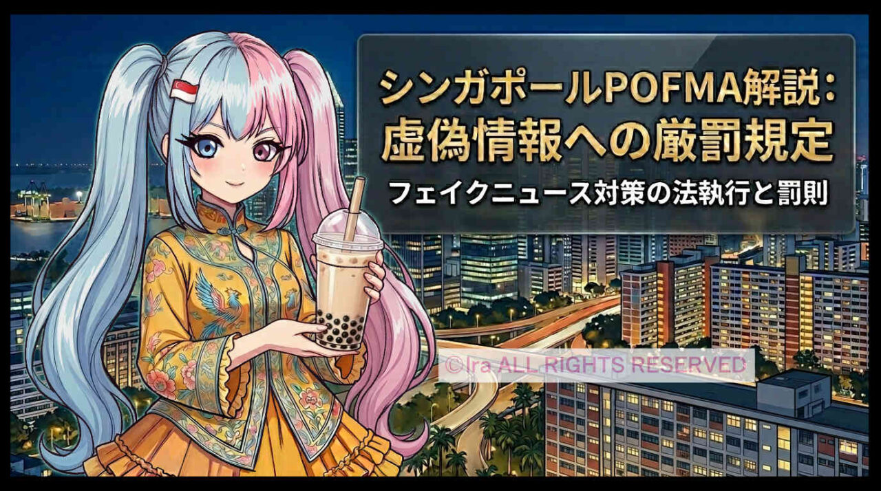 シンガポール政府の全方位型テリトリー系スキル:POFMAと強制送還・国外追放 89f7e0eaee8610a2a17a5dc2b8cda9ac シンガポールPOFMA虚偽情報と在住者注意と実例。罰則一覧。