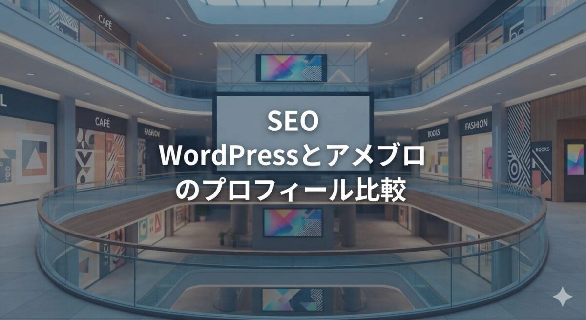 SEOWordPressとアメブロのプロフィール比較