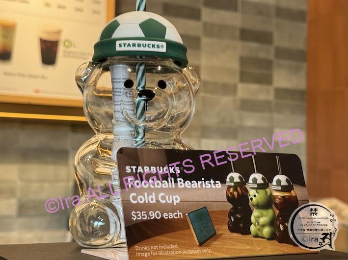 スタバ新商品Football Bearista Cold Cupスターバックスシンガポール【2026年】 b7d732b8da1837048f58083abb9ded93 Football Bearista Cold Cup。シンガポールのスターバックス商品