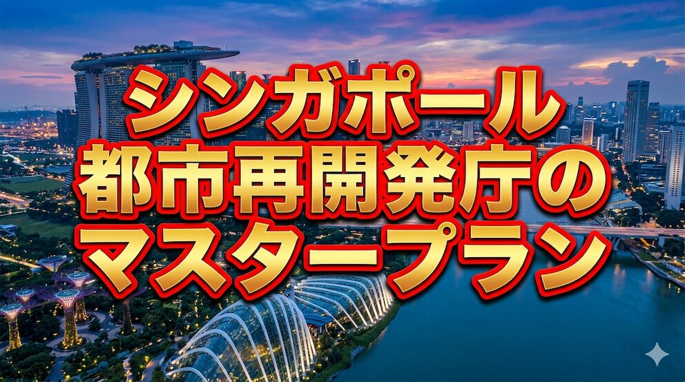【2026年最新】シンガポール都市開発計画マスタープラン|ランドスケープデザインと論文 sg Master Plan シンガポールマスタープラン都市再開発