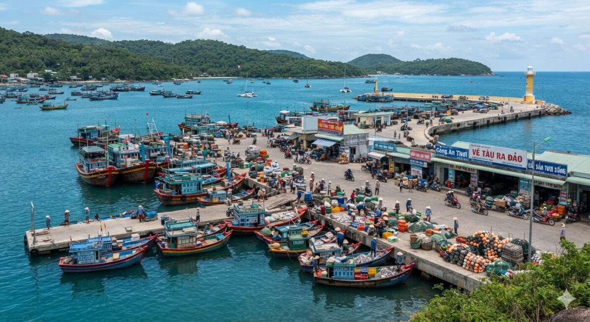 An Thoi Portベトナムフーコック島再現系