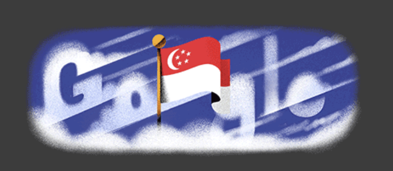 2026/8/9のGoogleはシンガポール建国記念日