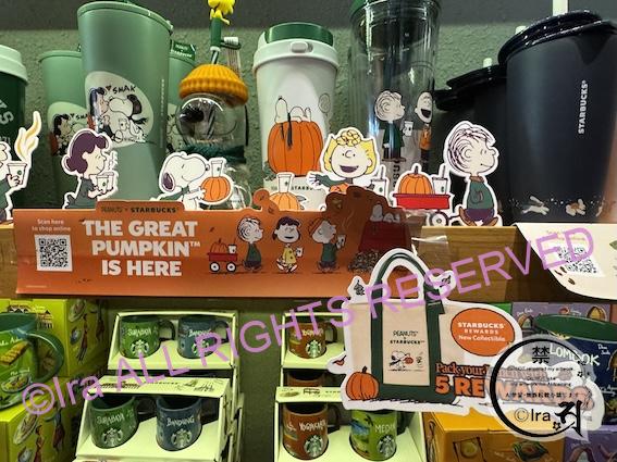 2026年9月15日よりアジア太平洋地域のスターバックスで順次発売が開始された、「PEANUTS™ + STARBUCKS® “The Great Pumpkin” コレクション」2026年9月インドネシアバタム島でIra撮影